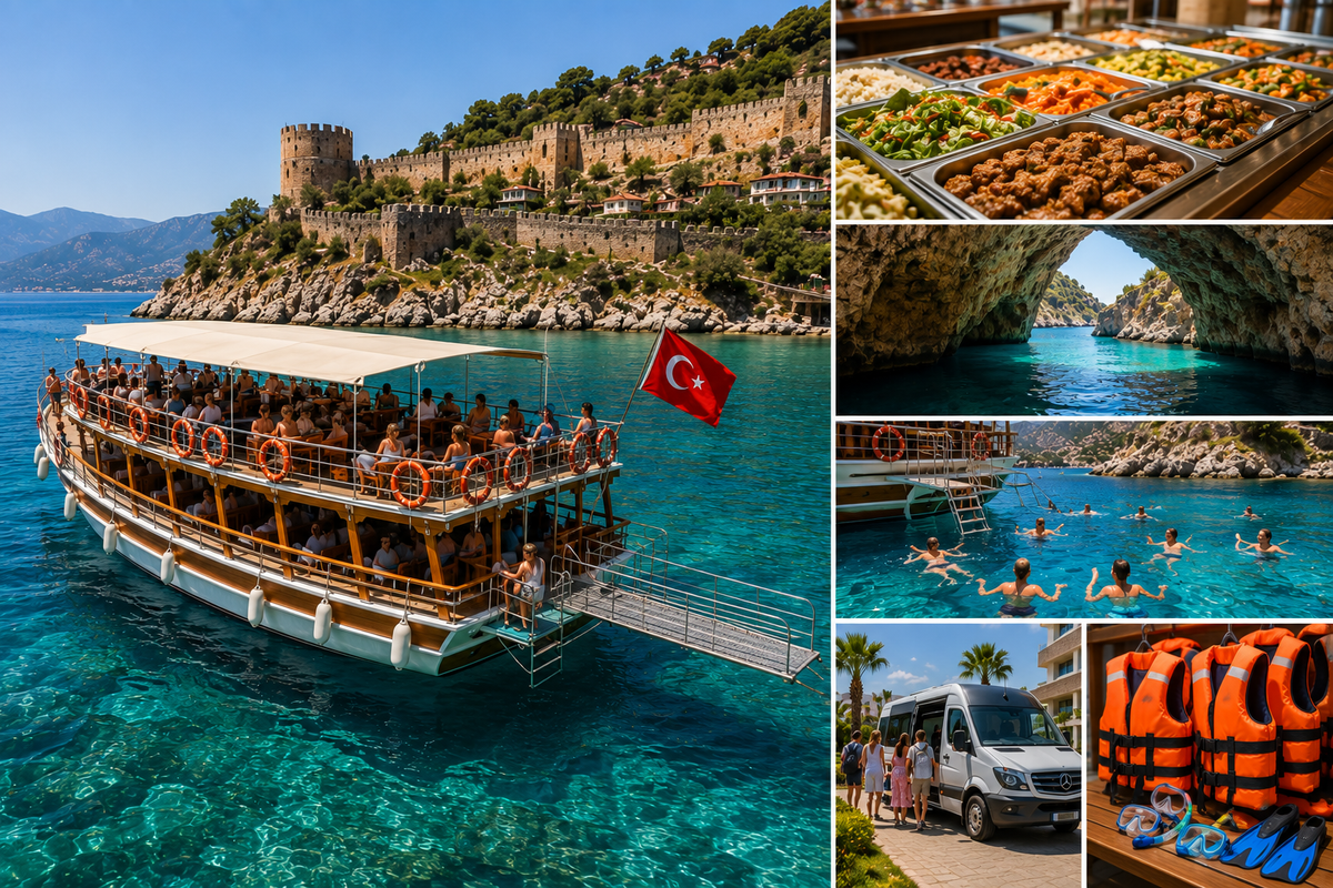 Transparente Übersicht der im Alanya-Tourpreis enthaltenen Leistungen