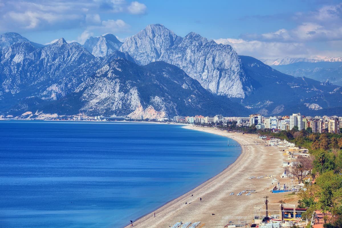 Kemer'den katılınabilecek popüler günlük turların manzarası