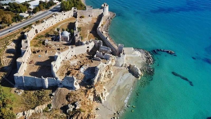 Anemurium Ancient City, Mamure Castle and Tandem Paragliding Tour from Alanya with history, sea views and adventure