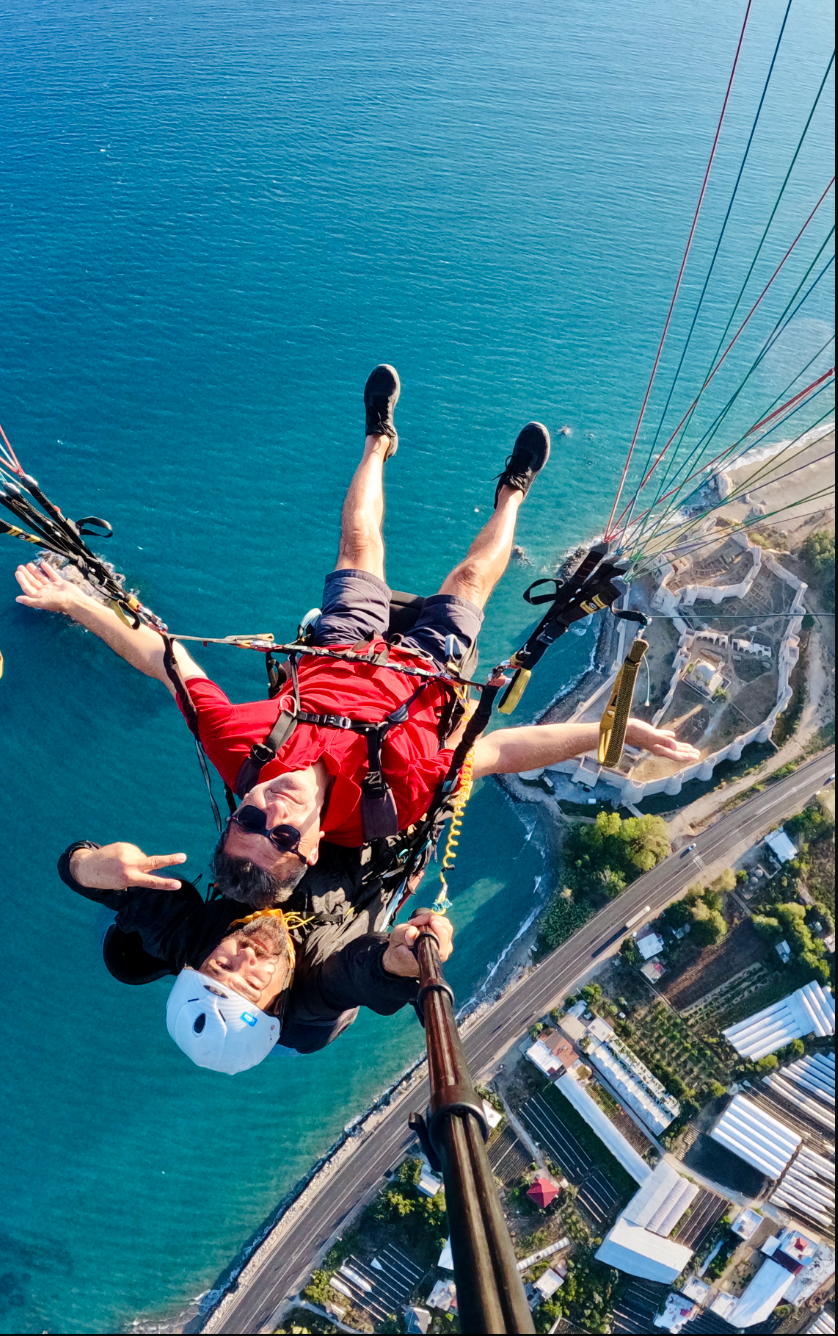 Anemurium Ancient City, Mamure Castle and Tandem Paragliding Tour from Alanya with history, sea views and adventure