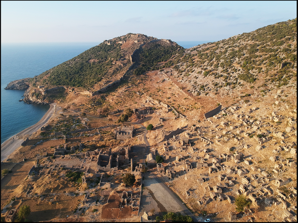 Anemurium Ancient City, Mamure Castle and Tandem Paragliding Tour from Alanya with history, sea views and adventure