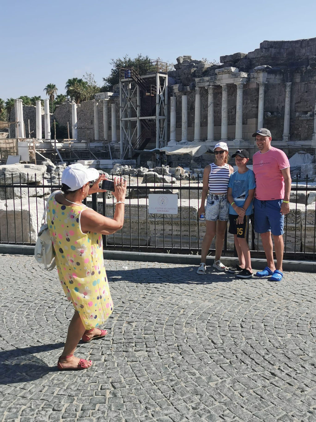 Side, Aspendos and Kursunlu Waterfall Tour from Alanya with history and nature highlights
