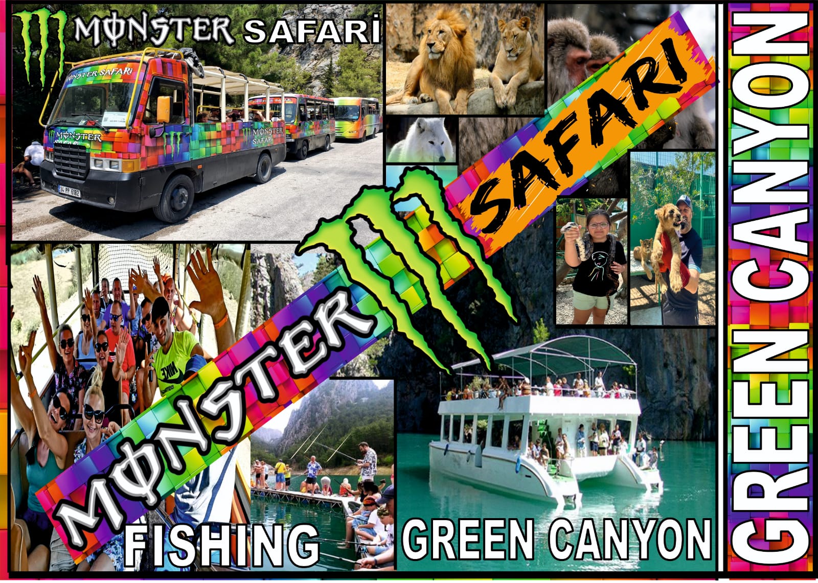 Alanya Green Canyon Monster Safari Turu