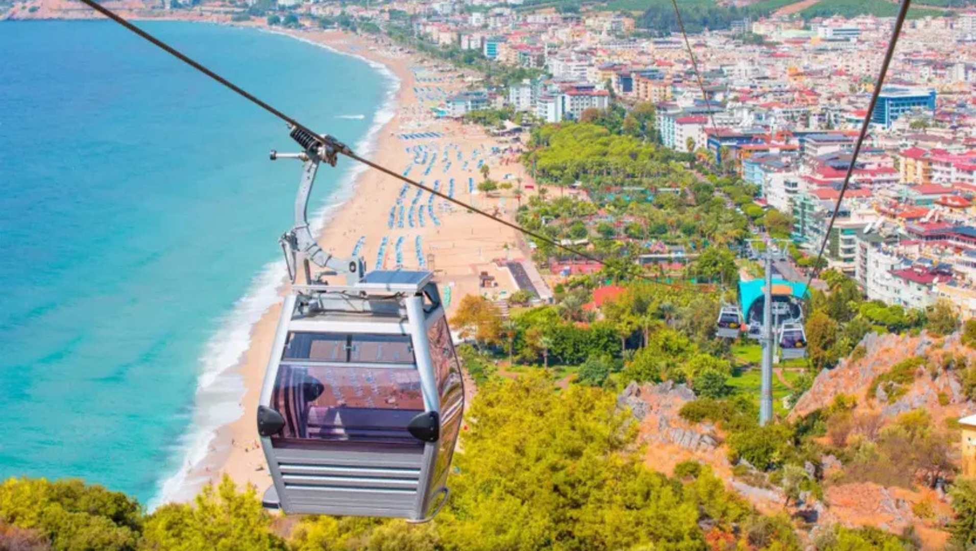 Alanya Cable Car City and Castle Tour with panoramic views and historic castle visit