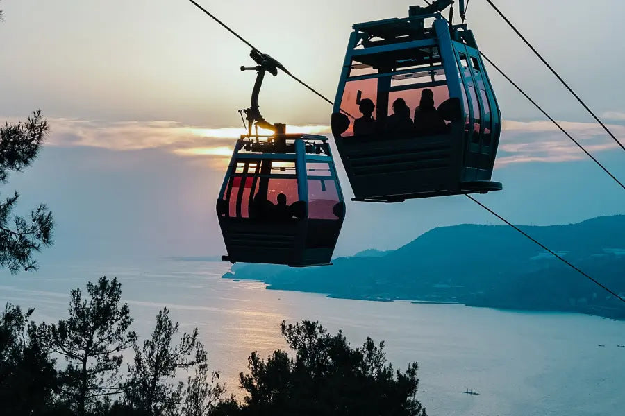 Alanya Cable Car City and Castle Tour with panoramic views and historic castle visit