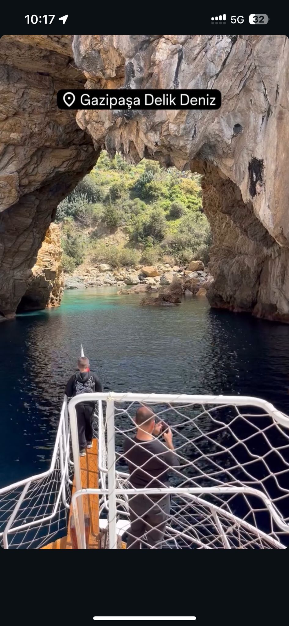 Alanya Relax Boat Tour to Delik Deniz and Kral Koyu with swimming breaks, sea caves and scenic Mediterranean views