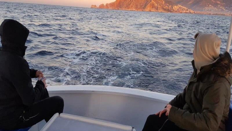 Alanya Fishing Tour with boat trip, sea fishing and scenic Mediterranean views