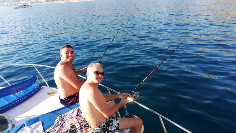 Alanya Fishing Tour with boat trip, sea fishing and scenic Mediterranean views