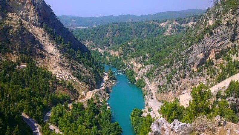 Alanya Green Canyon Tour with boat trip, turquoise lake views and nature scenery