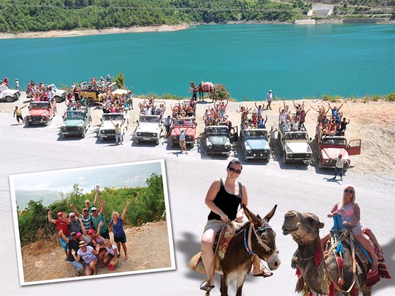Alanya Jeep Safari Tour with off-road vehicles in the Taurus Mountains