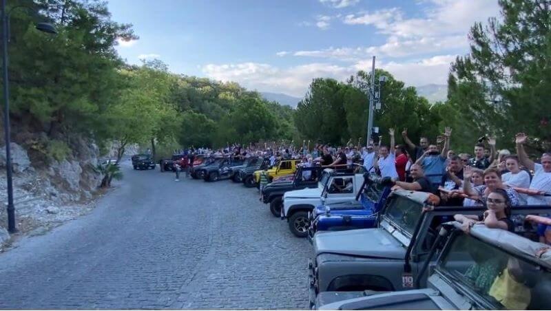 Alanya Night Safari Tour with evening adventure, off-road experience and scenic night views