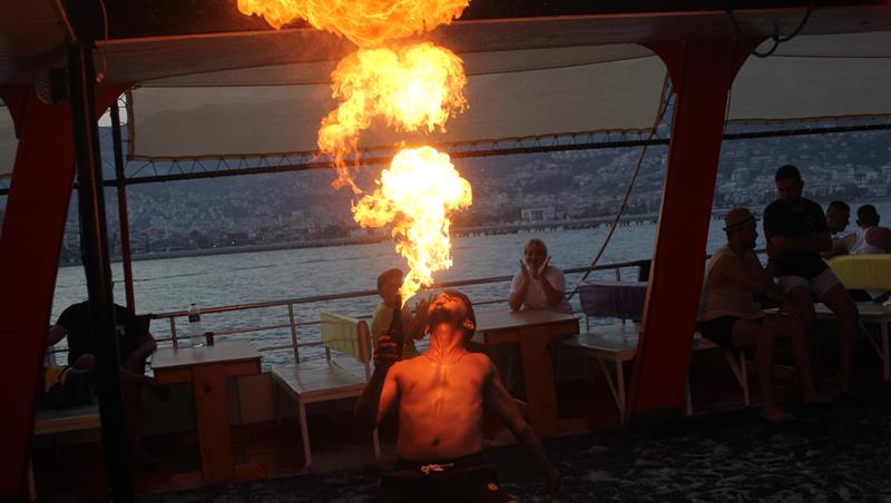 Alanya Night Safari Tour with evening adventure, off-road experience and scenic night views
