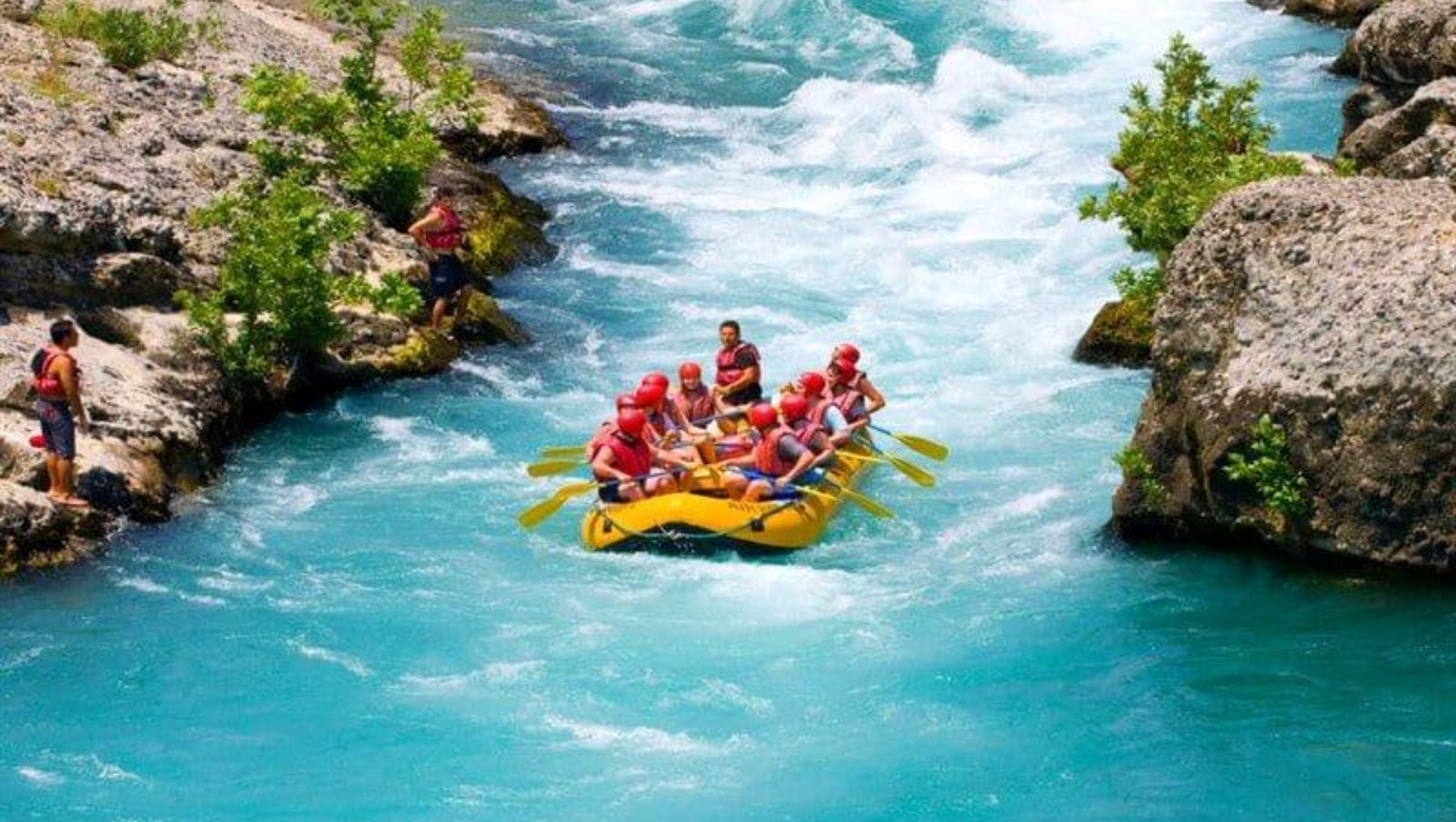 Alanya Rafting Tour with river adventure, canyon views and exciting white water experience