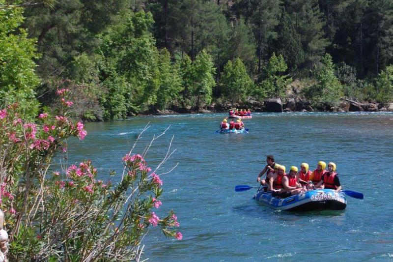 Alanya Rafting Tour with river adventure, canyon views and exciting white water experience