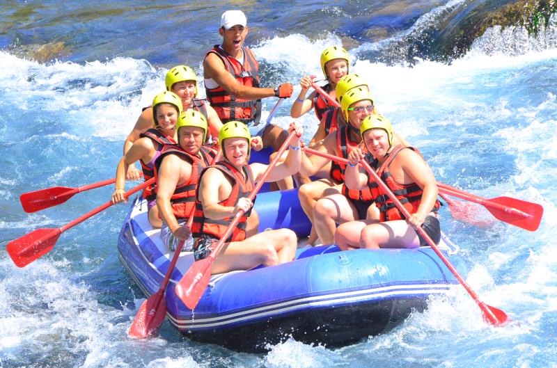 Alanya Rafting Tour with river adventure, canyon views and exciting white water experience