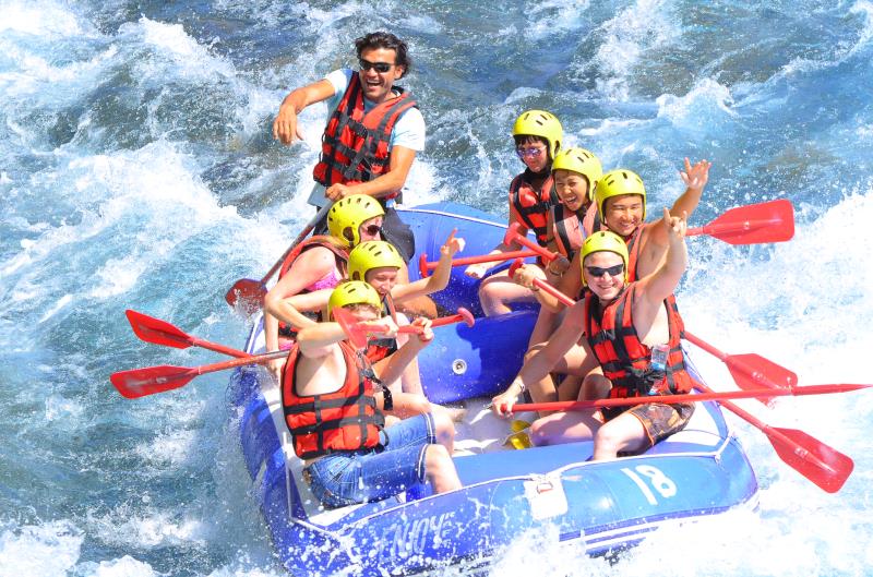 Alanya Rafting Tour with river adventure, canyon views and exciting white water experience