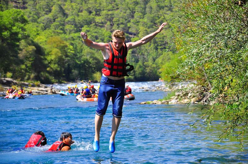 Alanya Rafting Tour with river adventure, canyon views and exciting white water experience