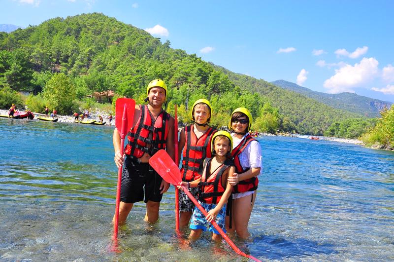 Alanya Rafting Tour with river adventure, canyon views and exciting white water experience