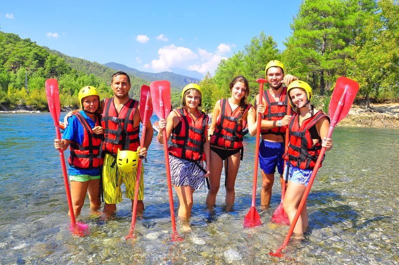 Alanya Rafting Tour with river adventure, canyon views and exciting white water experience