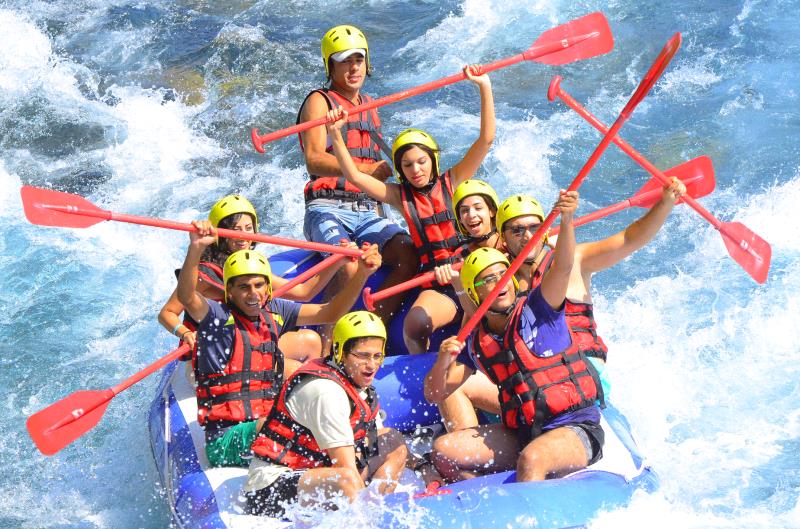 Alanya Rafting Tour with river adventure, canyon views and exciting white water experience