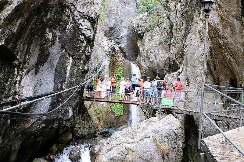 Alanya Sapadere Canyon Tour with scenic canyon views, waterfalls and nature walk