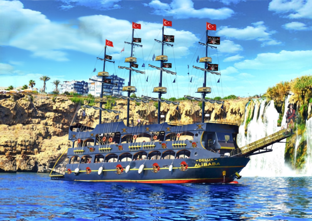 Antalya Wasserfall- und Inselbootstour