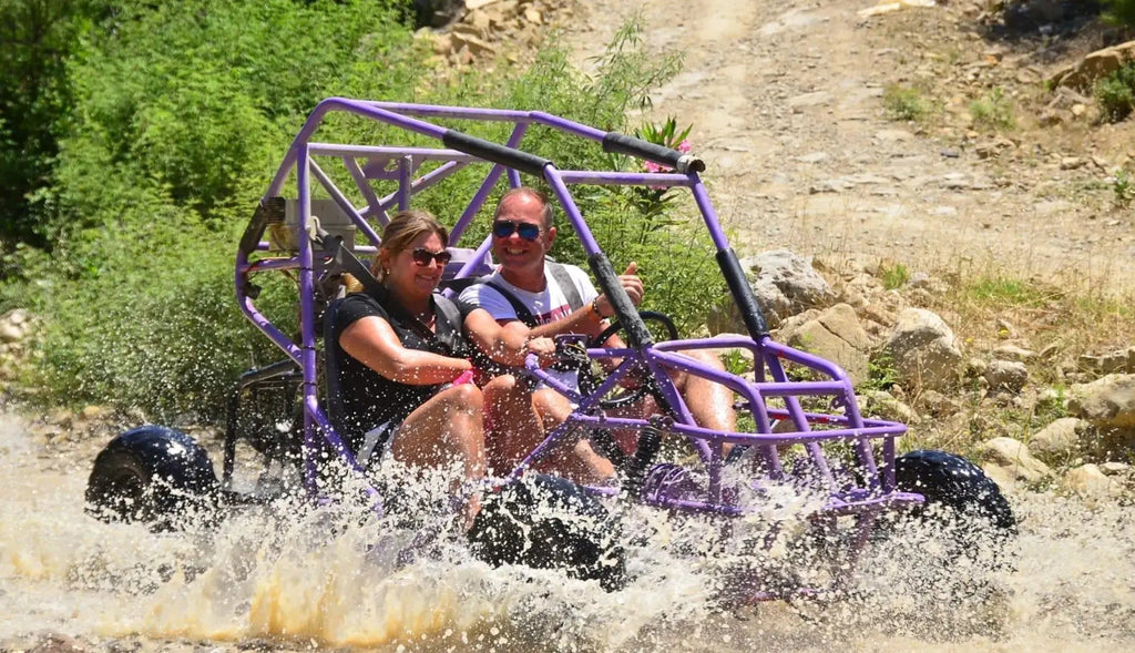 Alanya Buggy-Safari, Rafting und Zipline Kombi-Abenteuertour