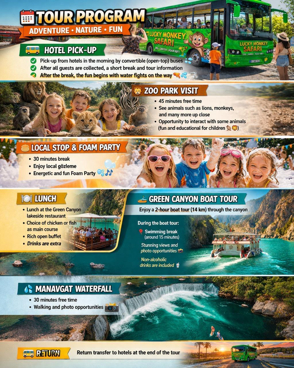 Lucky Monkey Safari ve Green Kanyon Turu – fotoğraf 12